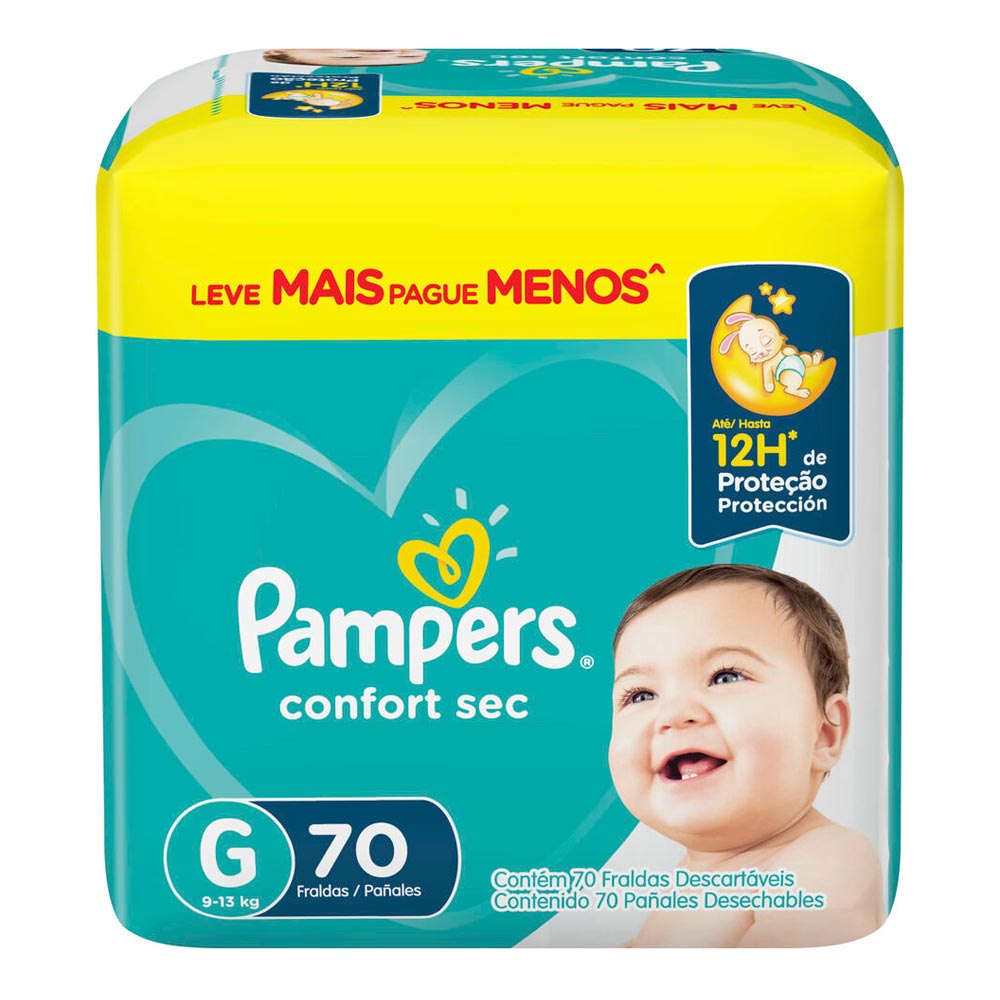 pampers z wodą