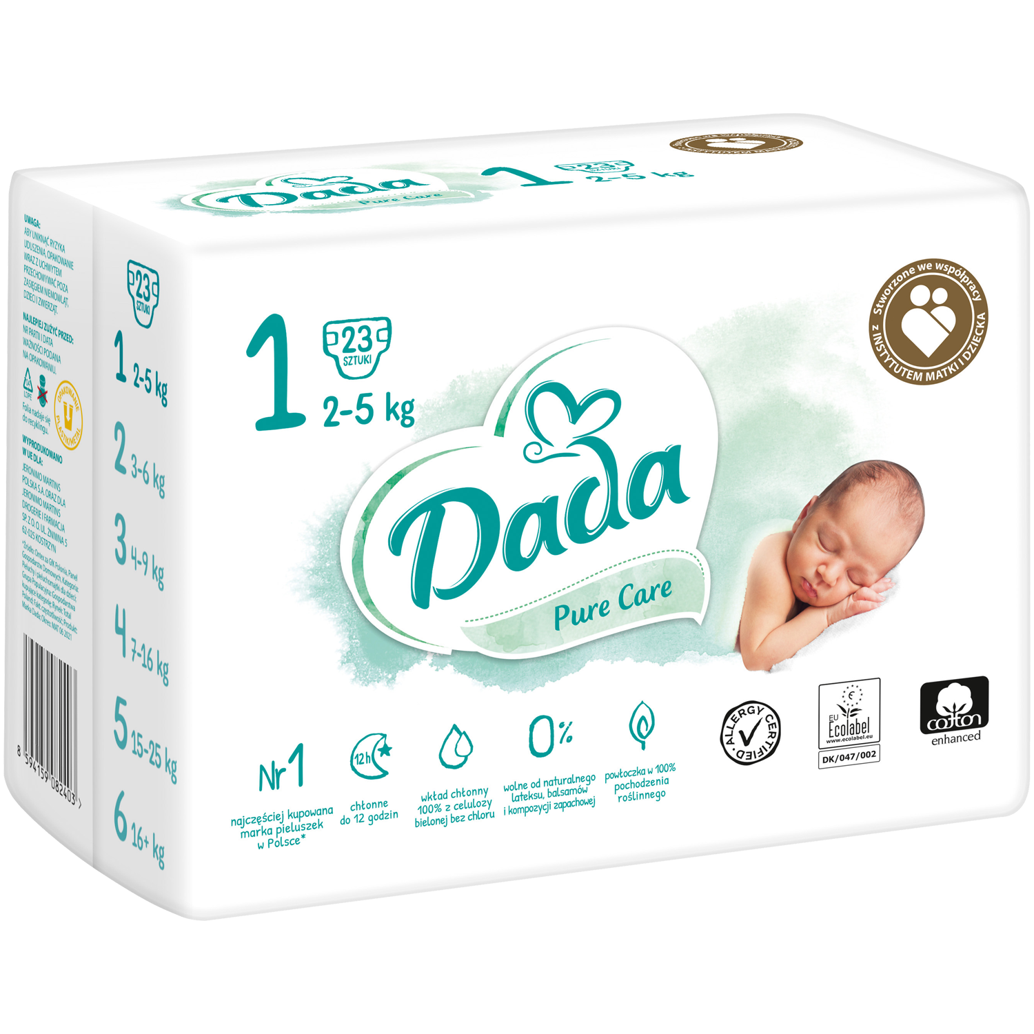 pampers pieluchy premium care 1 newborn 78szt