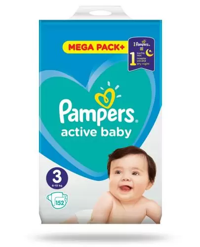 pampers 3 active baby ceneo