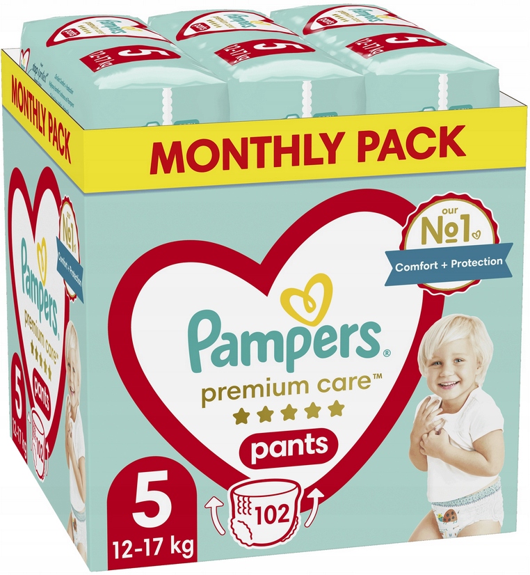 tabela rozmiarów pampers