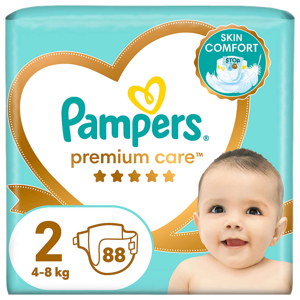 pieluchomajtki pampers białe premium care 4