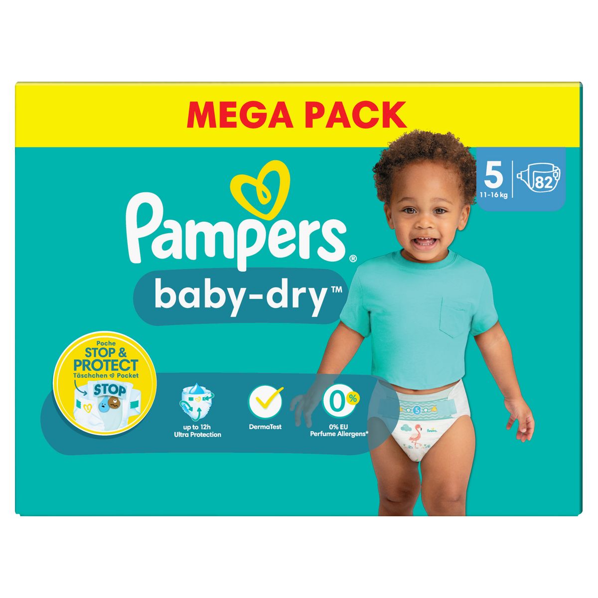 pieluchy pampers baby dry a pamper active