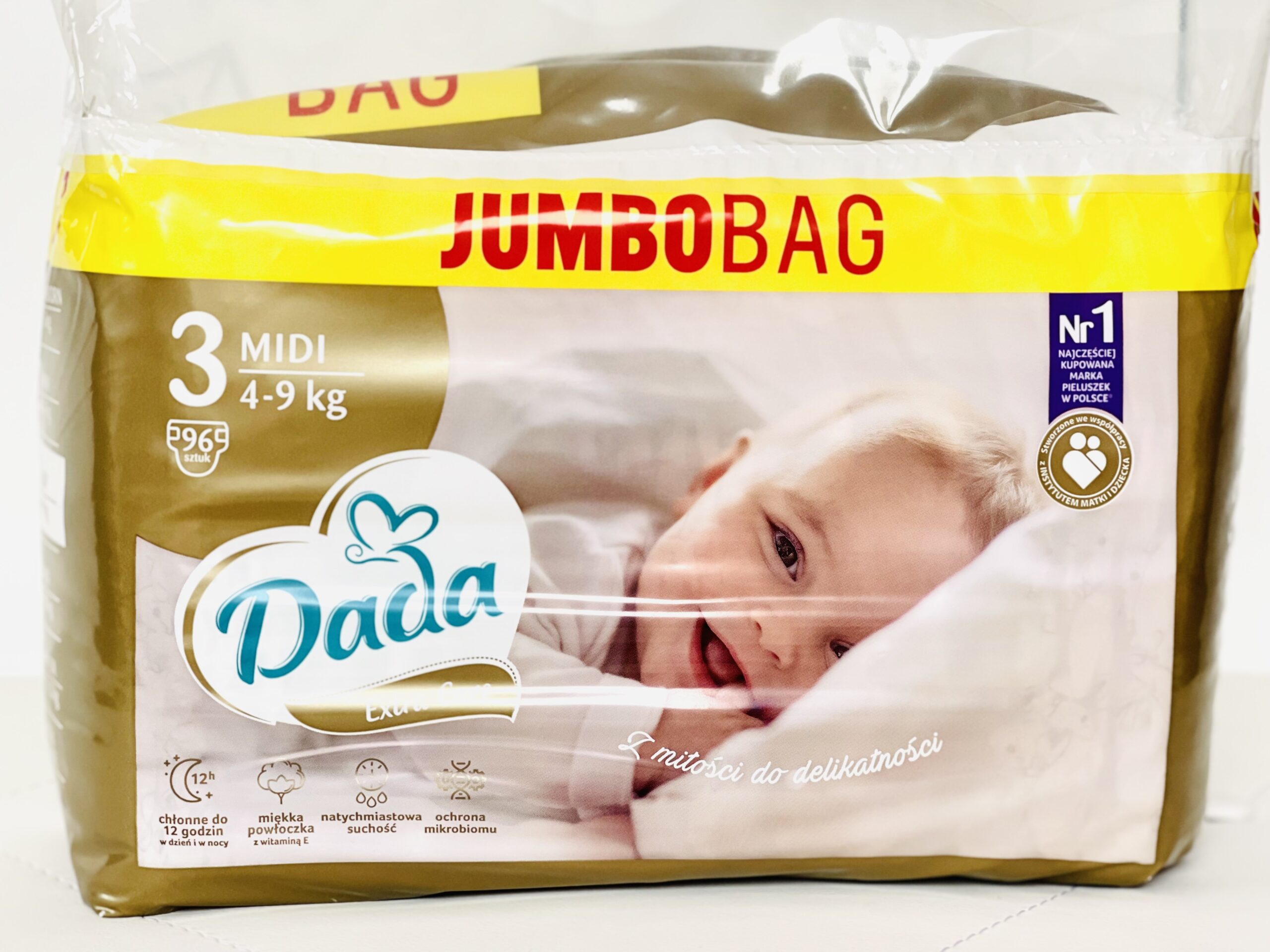 pieluchy pampers premium care 3 midi 120szt zapas na miesiąc