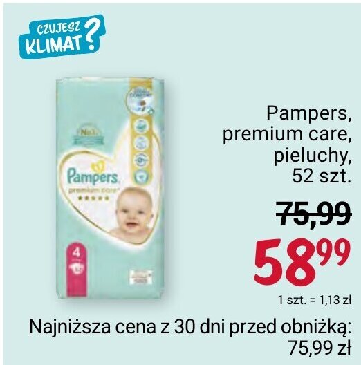 pieluchomajtki pampers 4 maxi 100 sztuk