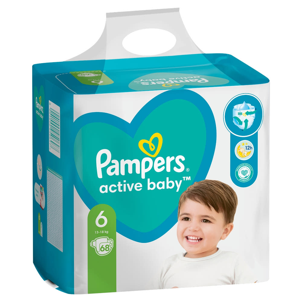 pampers midi 174szt