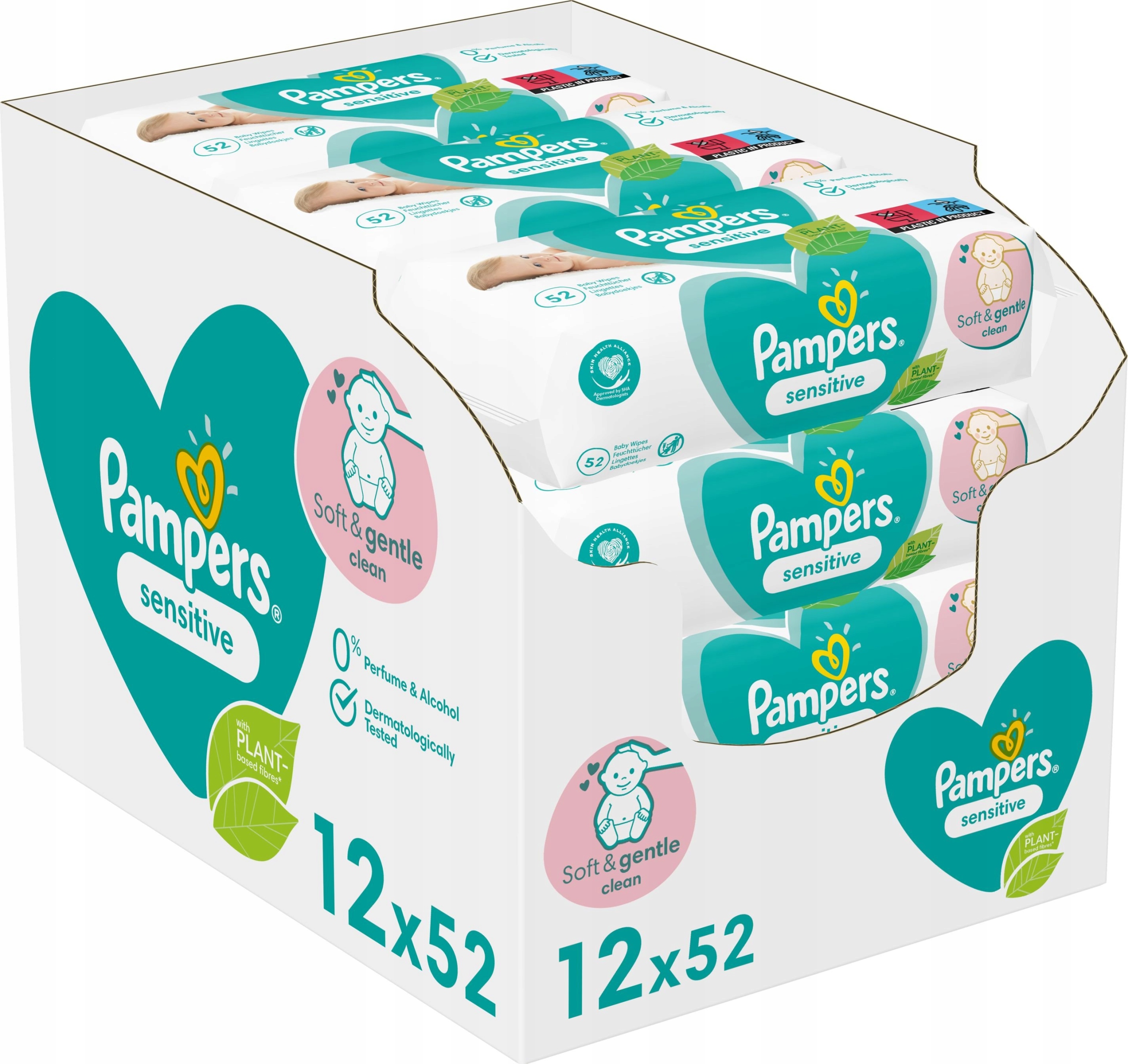 pampers new baby-dry 1 new born 2-5kg 43szt pieluszki jednorazo