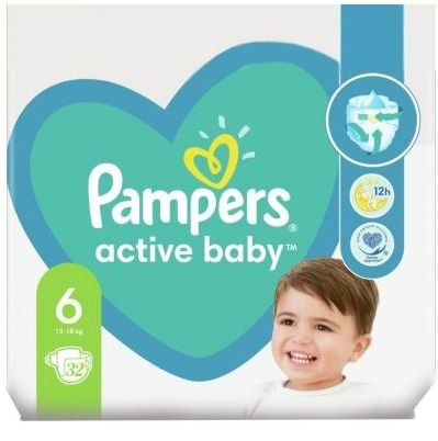 pampers active baby rozmiar 3 66 pielusze