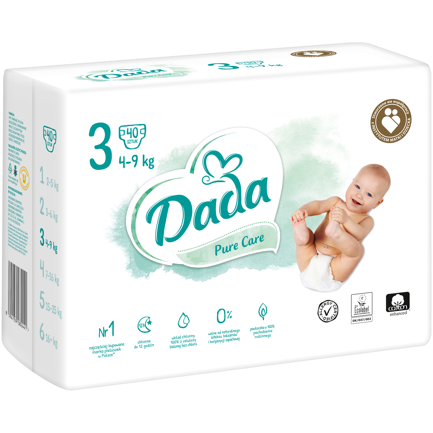 pampers 3 124 szt