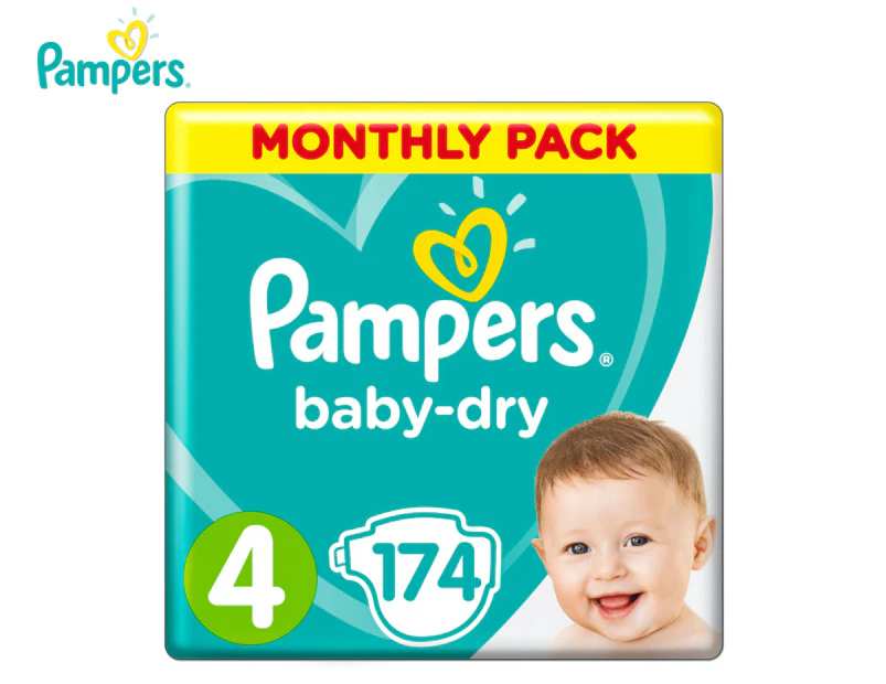 pieluchy pampers 4 174 szt