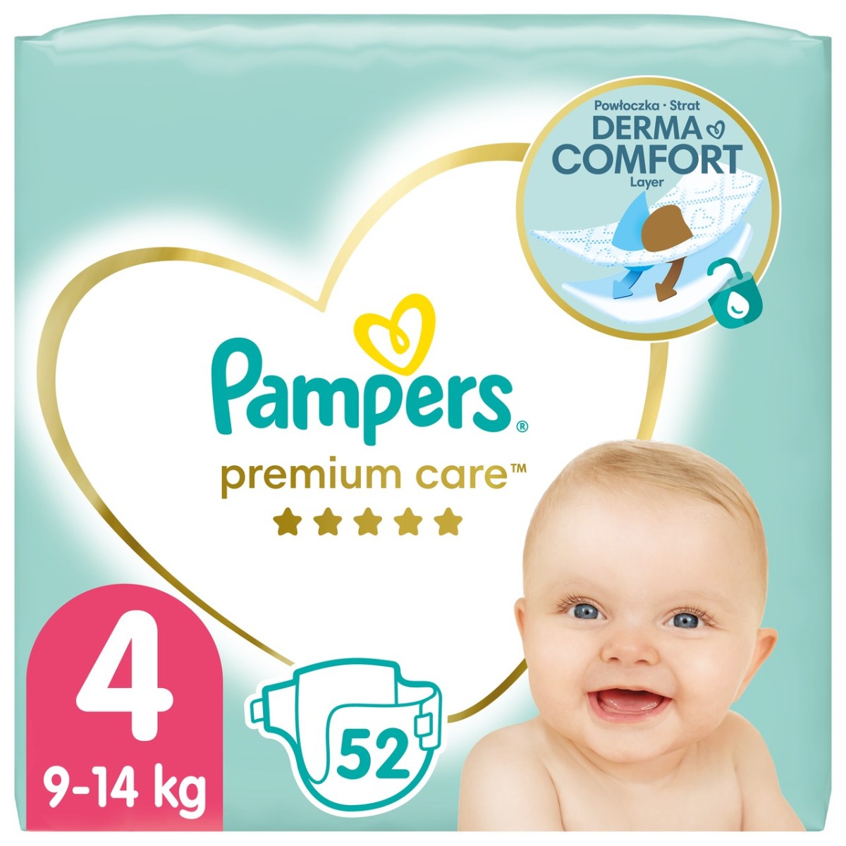 pampers premium protection 1 22szt