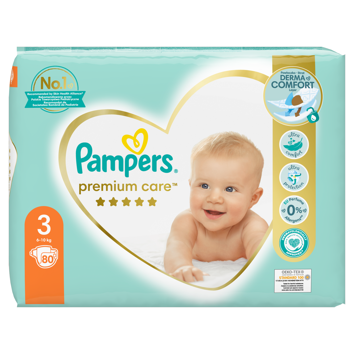 pieluchomajtki pampers 4 premium gold