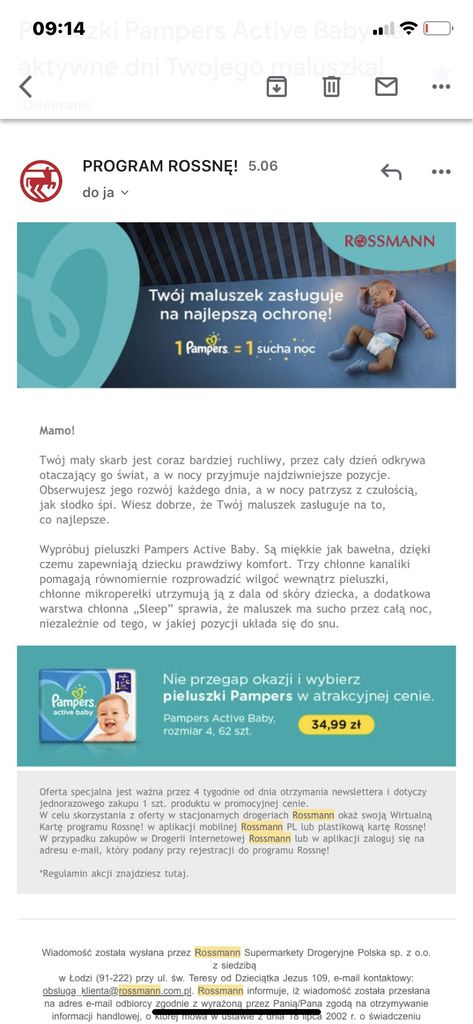 pampers ohne urin indikator