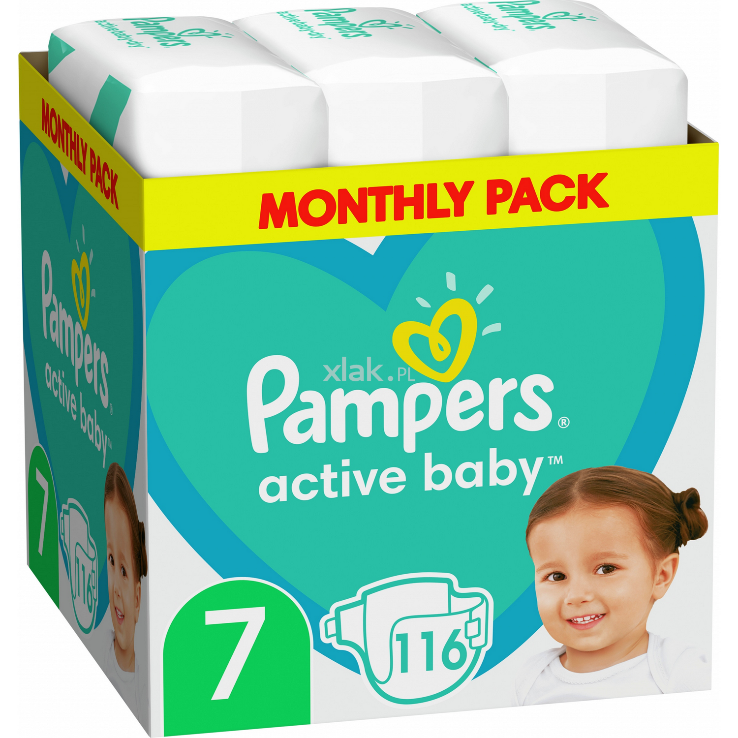 girl in pampers 7