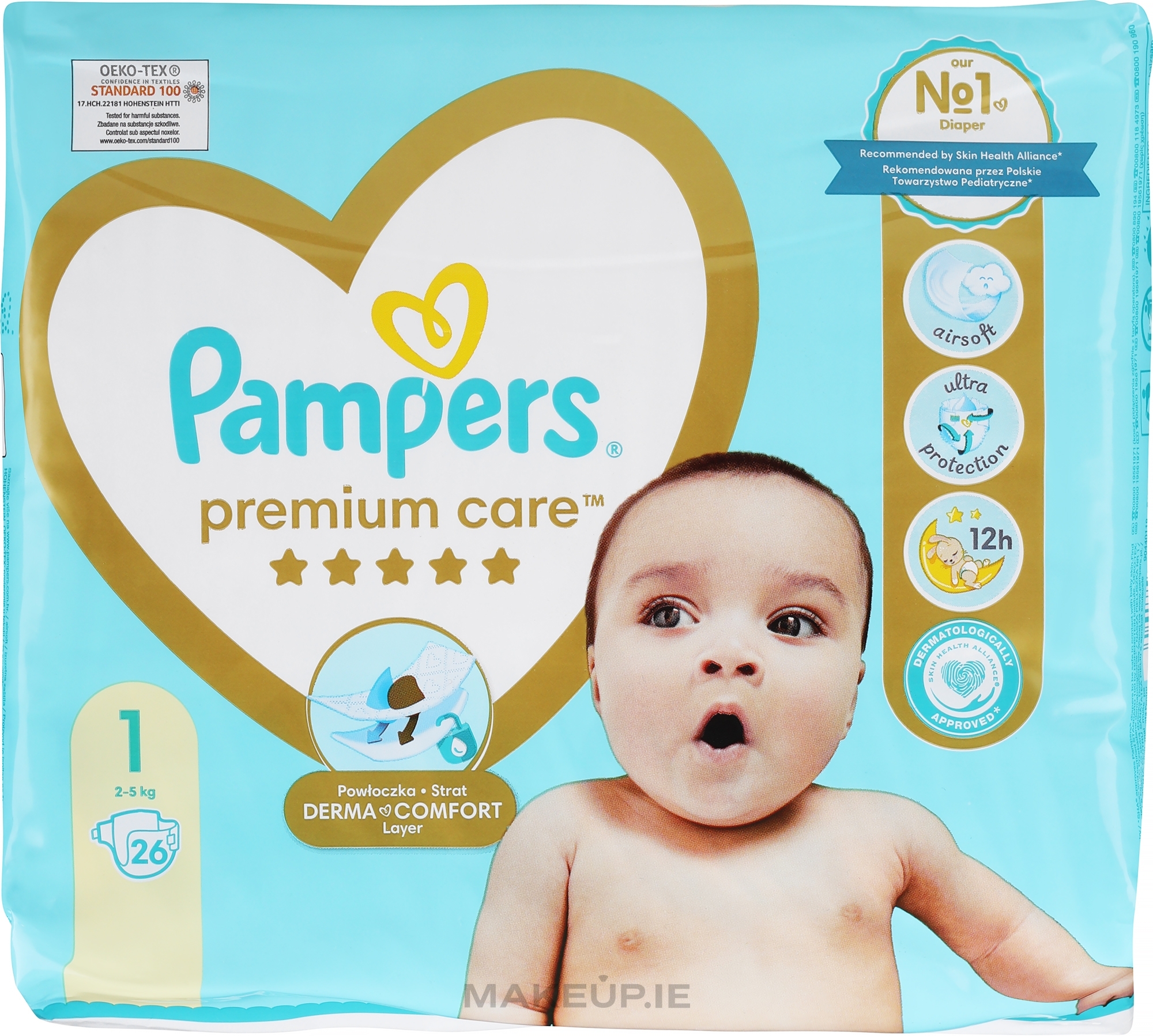 pampers tabela rozmiarow