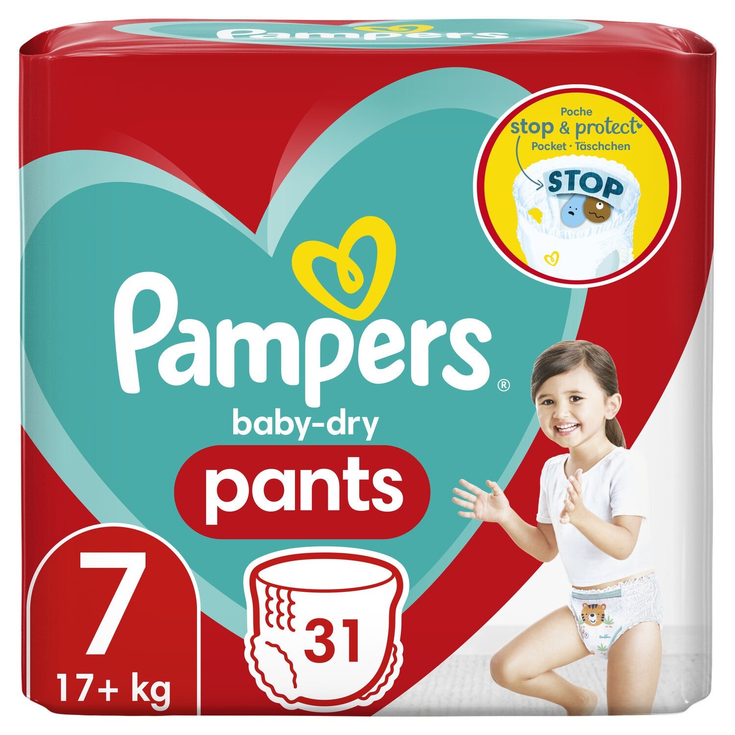 pampers activ baby dry 4 76sztuk