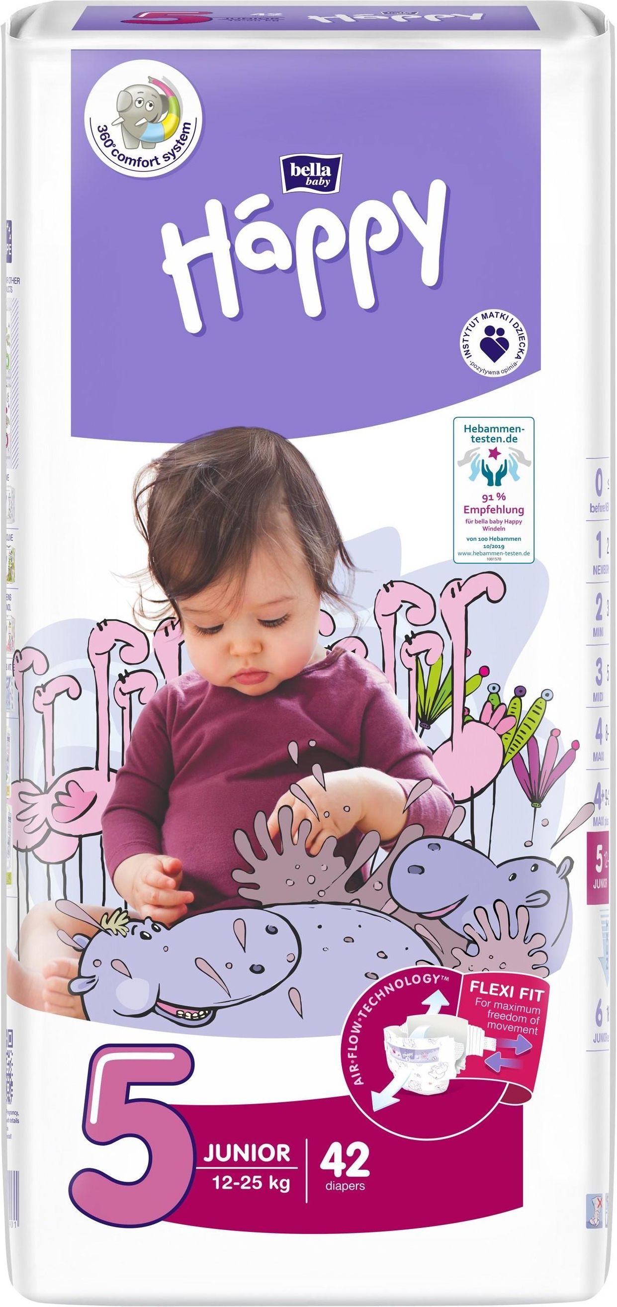 pampers new baby dry wskaźnik wilgotnosci