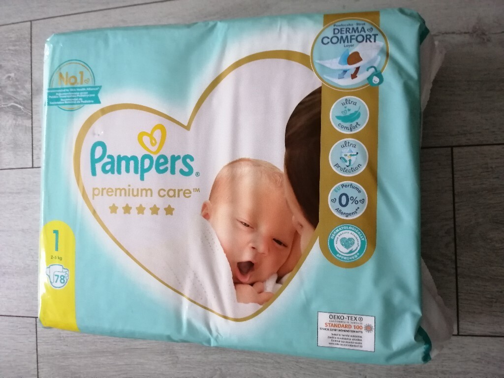 próbki pieluchy pampers