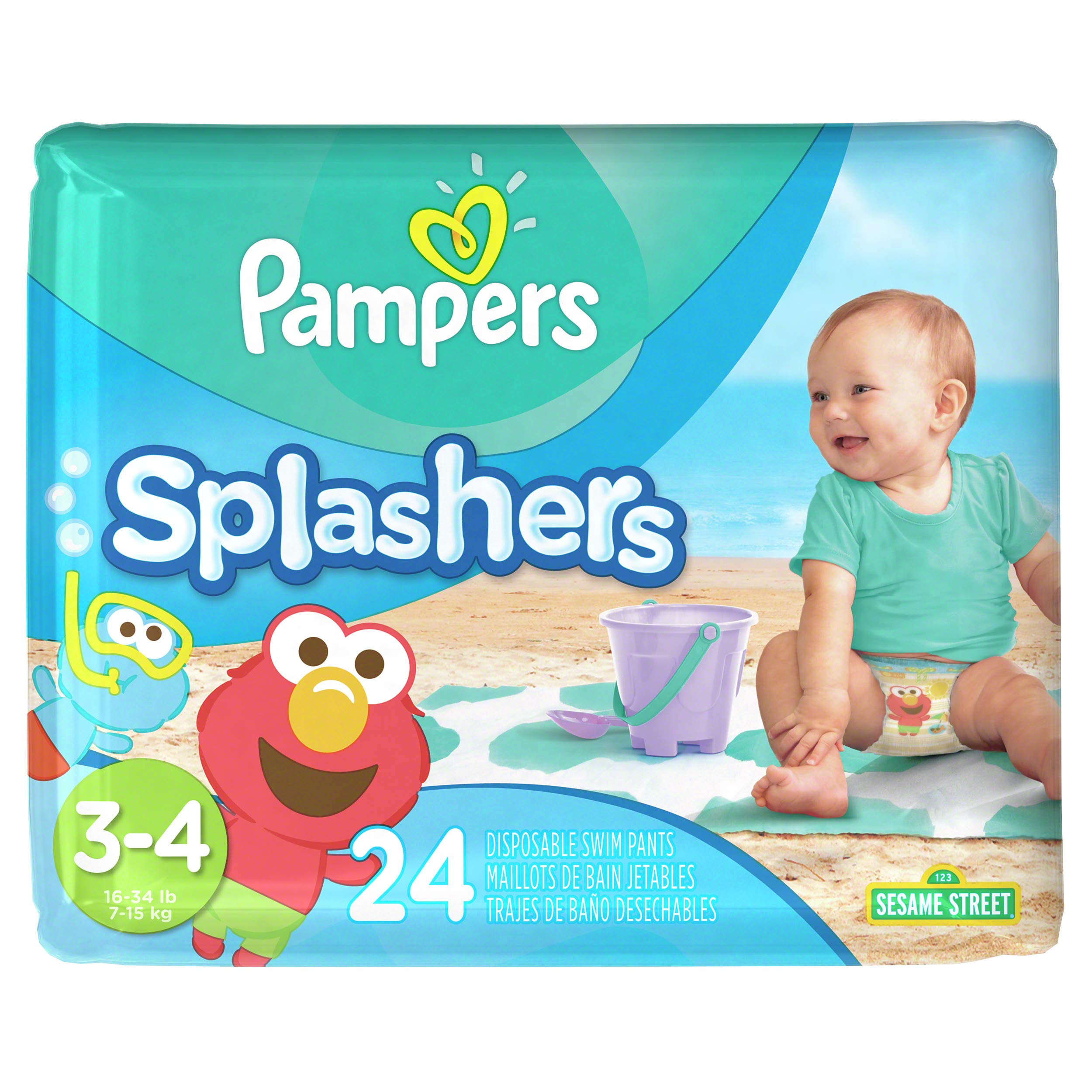 zielone pampersy pampers