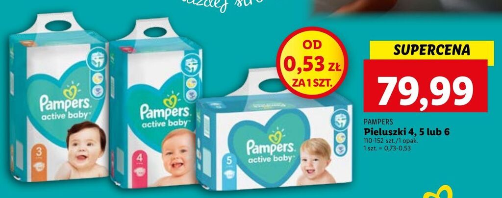 pampers premium care a active baby