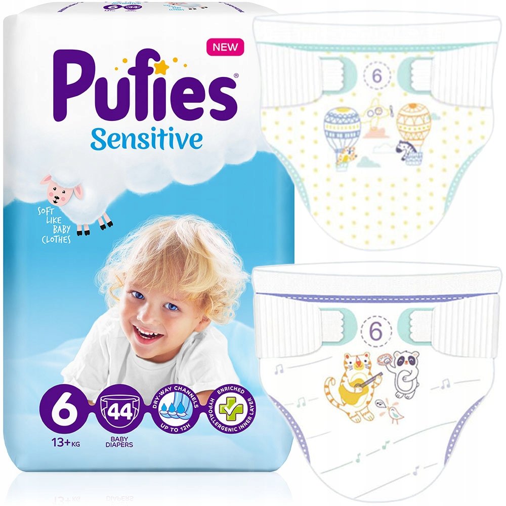 pampers 6 56 sztuk