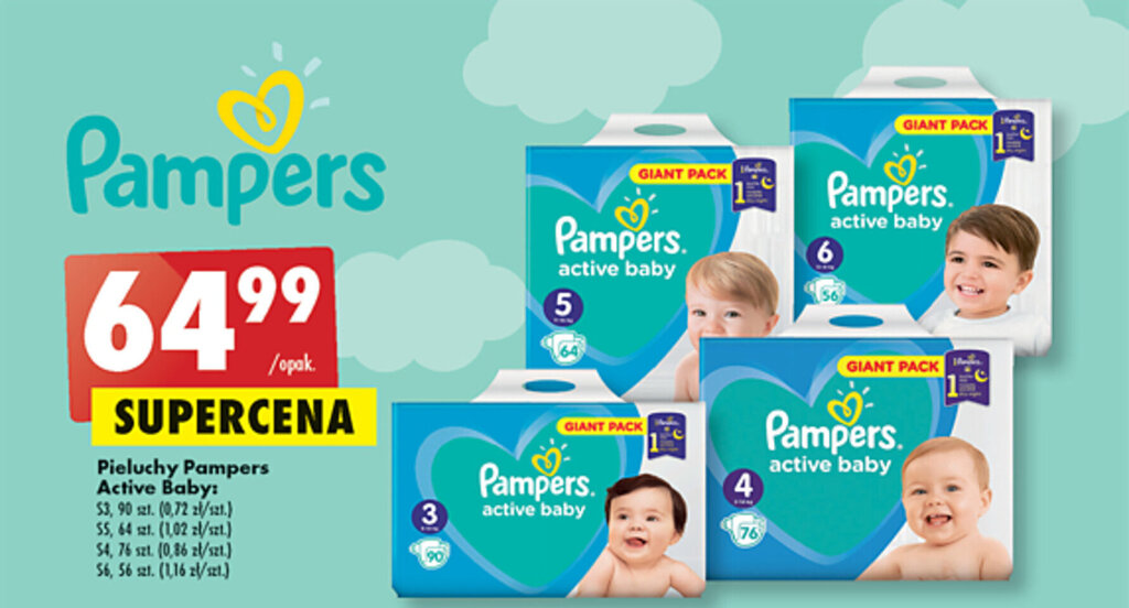 pampers pieluchomajtki probaby