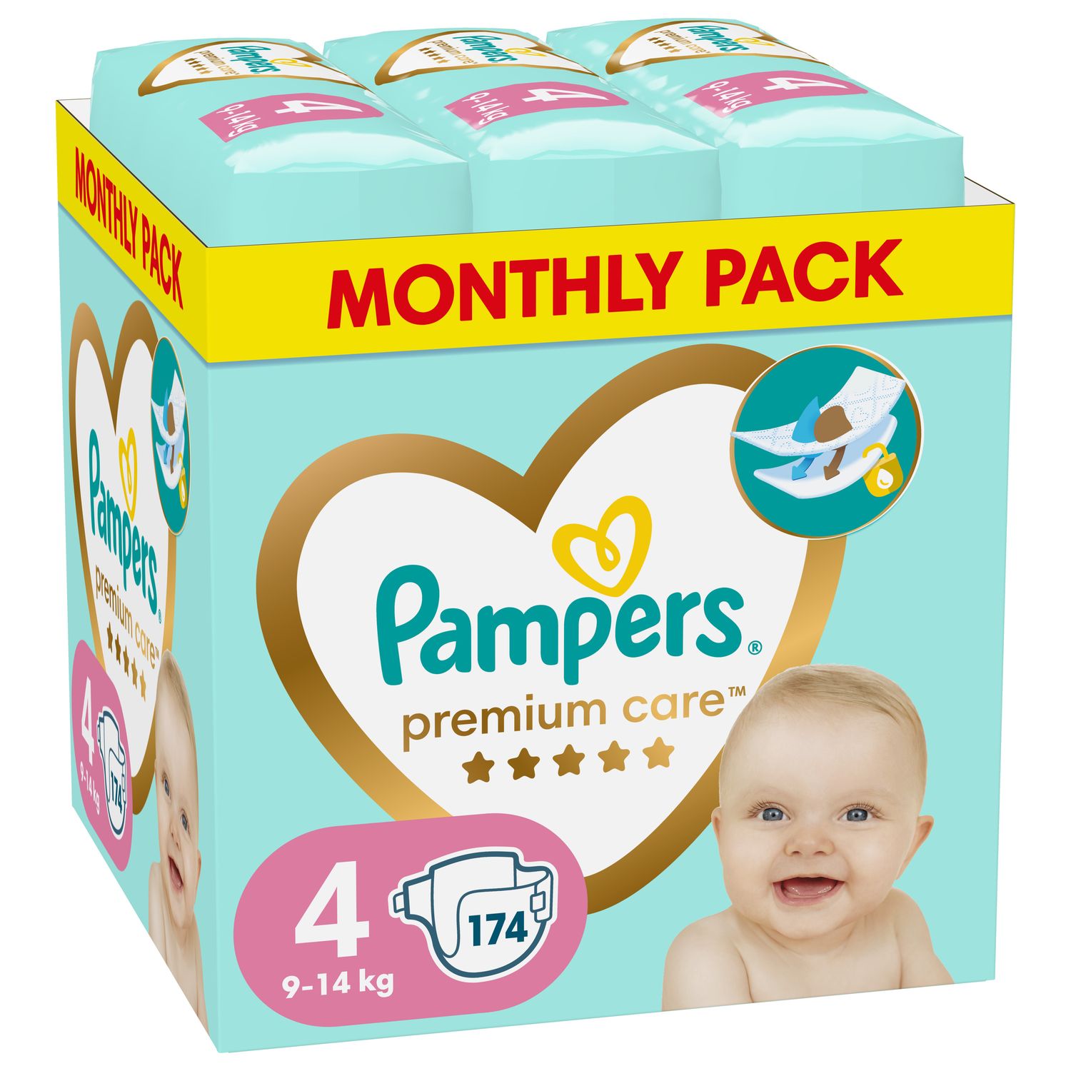 pampers premium care 1 vs new baby dry