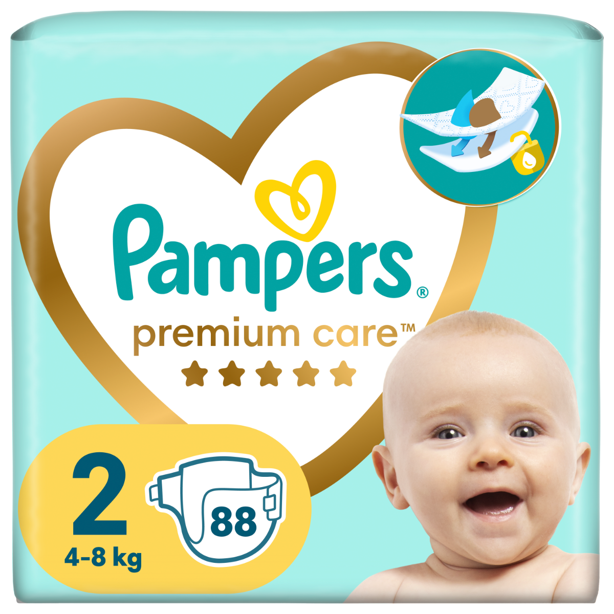 rossmann pieluchy pampers 4