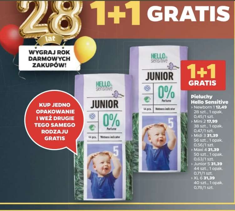 chusteczki dla niemowląt pampers