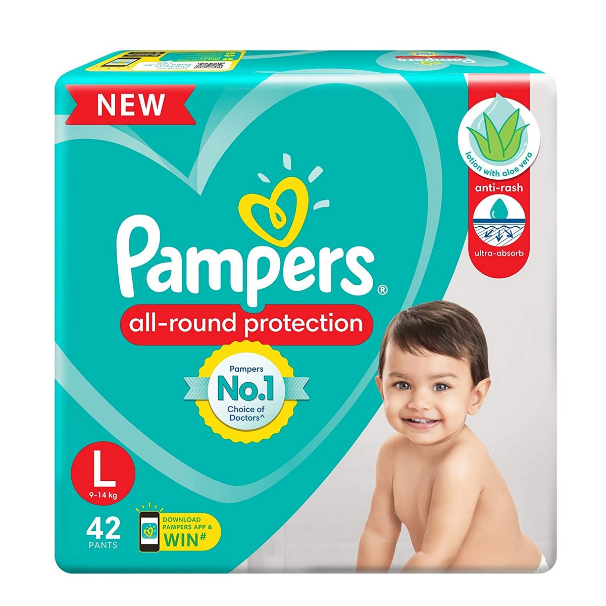 pampers pure protection size 6