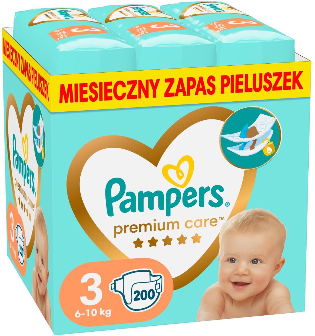 skąd wiadomo że pampers jest za mały