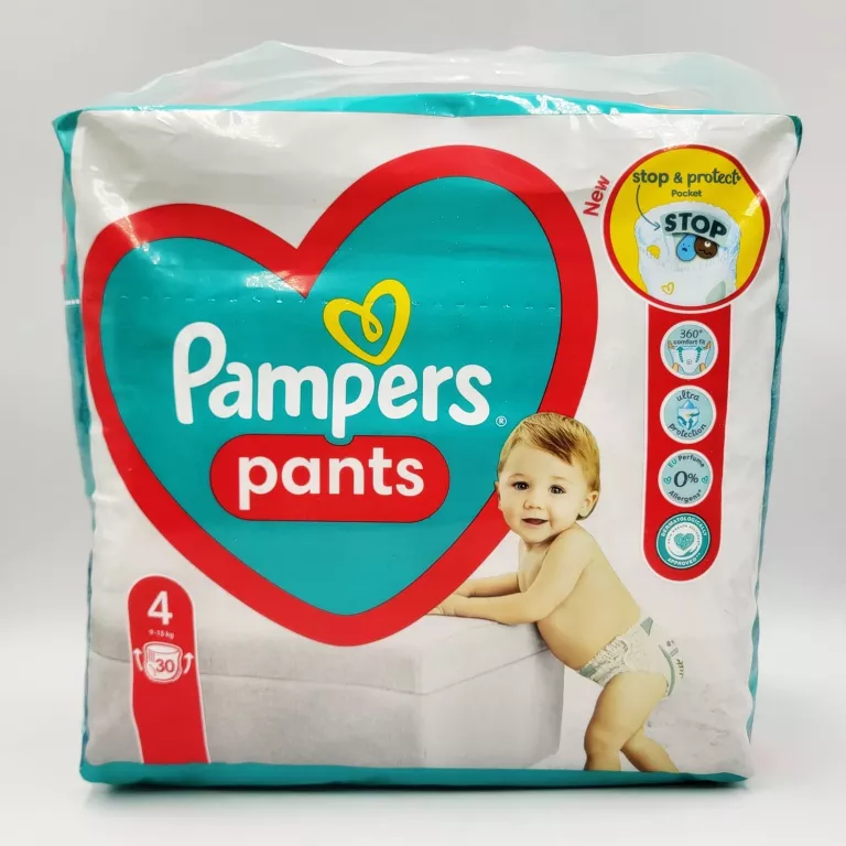 pampers z wycieciem na pepuszek