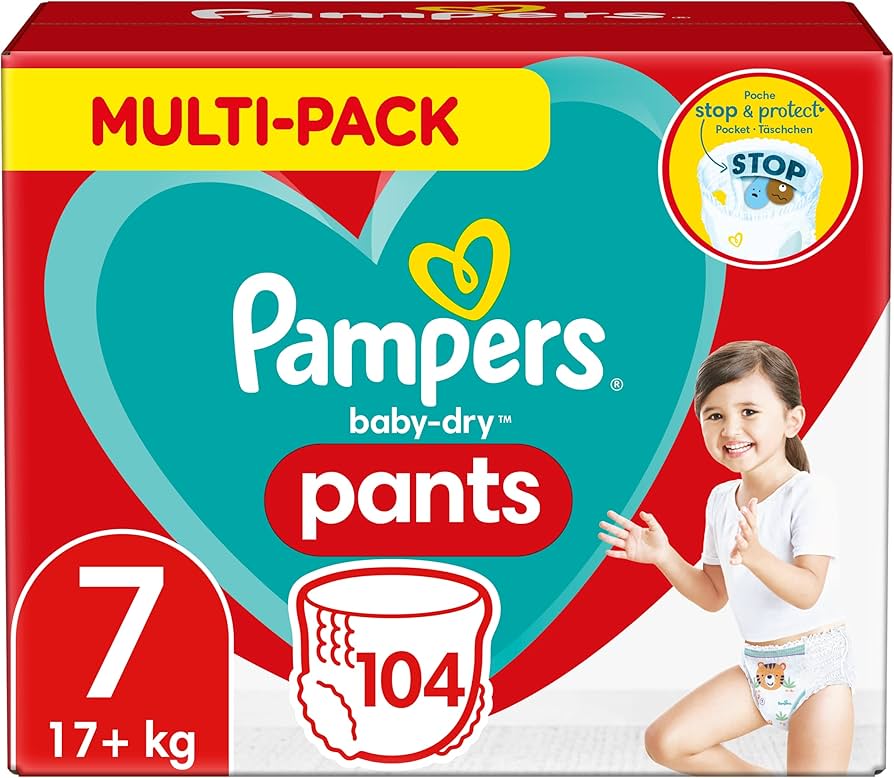 pieluchy pampers noc