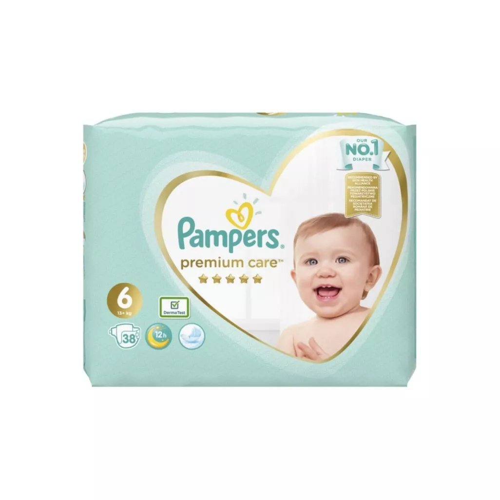 pampers premium care pieluchy rozmiar 3 midi 5-9kg 204 sztuk