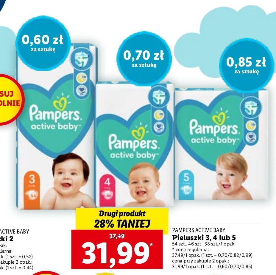 chusteczki pampers aqua pure cena