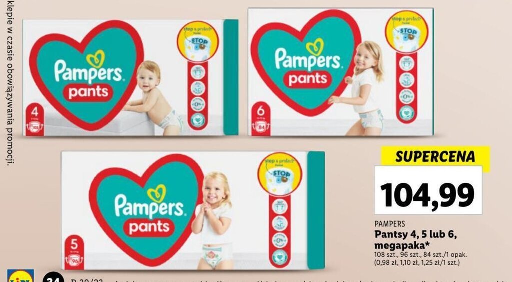 pampers pure pants