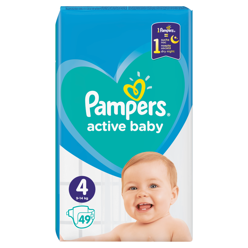 pampers 2 new baby dry 72sz