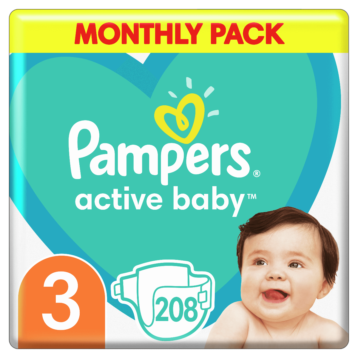 pampers change