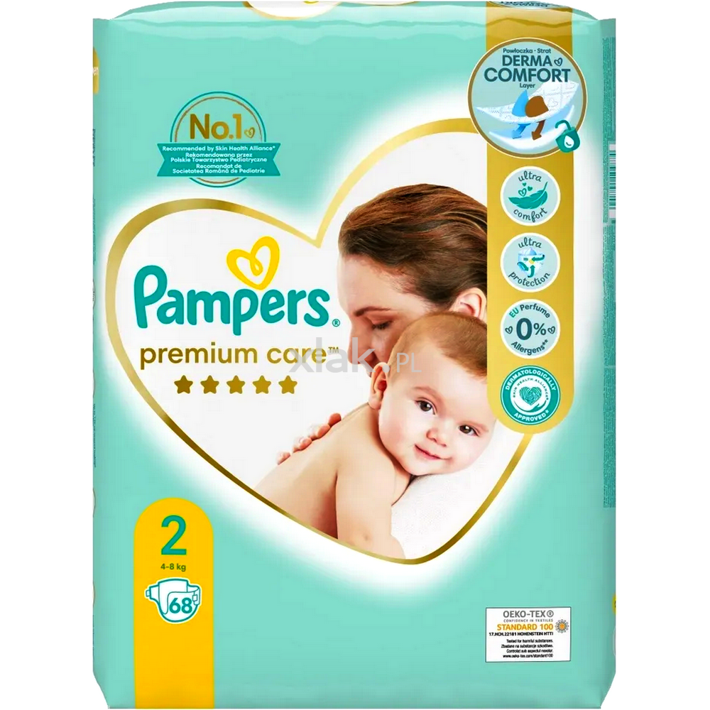 pampers premoum care 2 80 sztuk