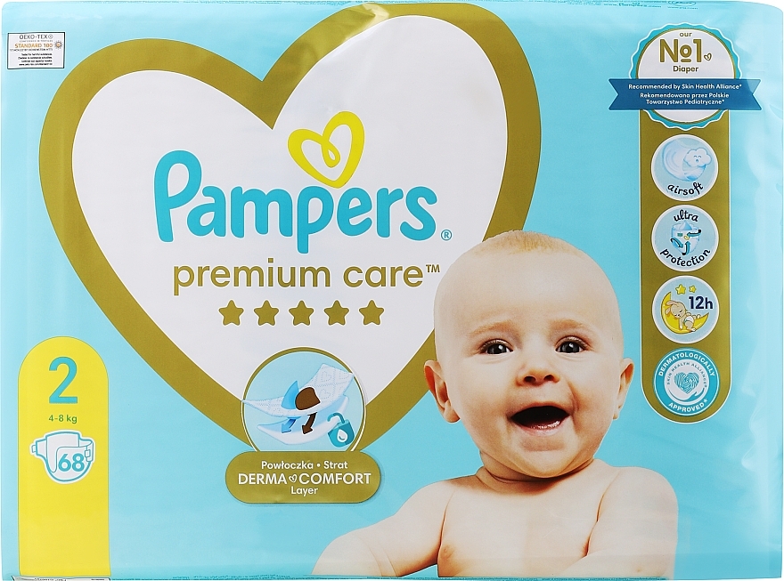 pampers a pampers premium sklad