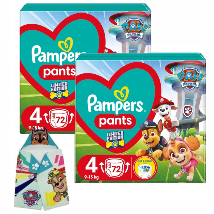 pampers dipers skład