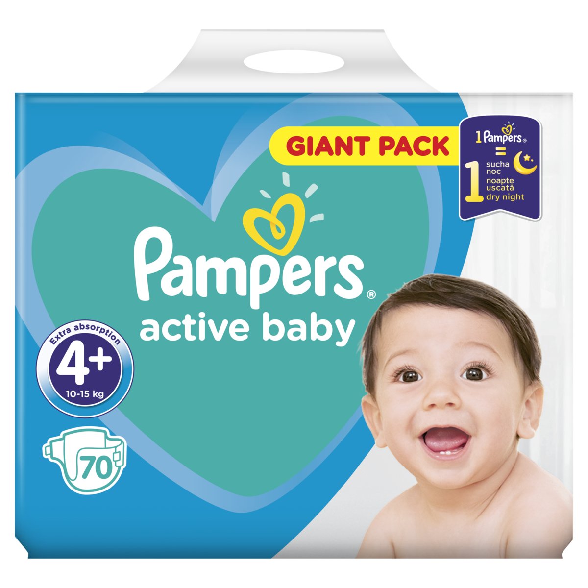 pampers active baby 4 106 ceneo