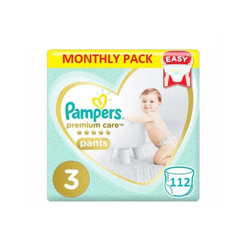 pampers pants pasek z tyłu