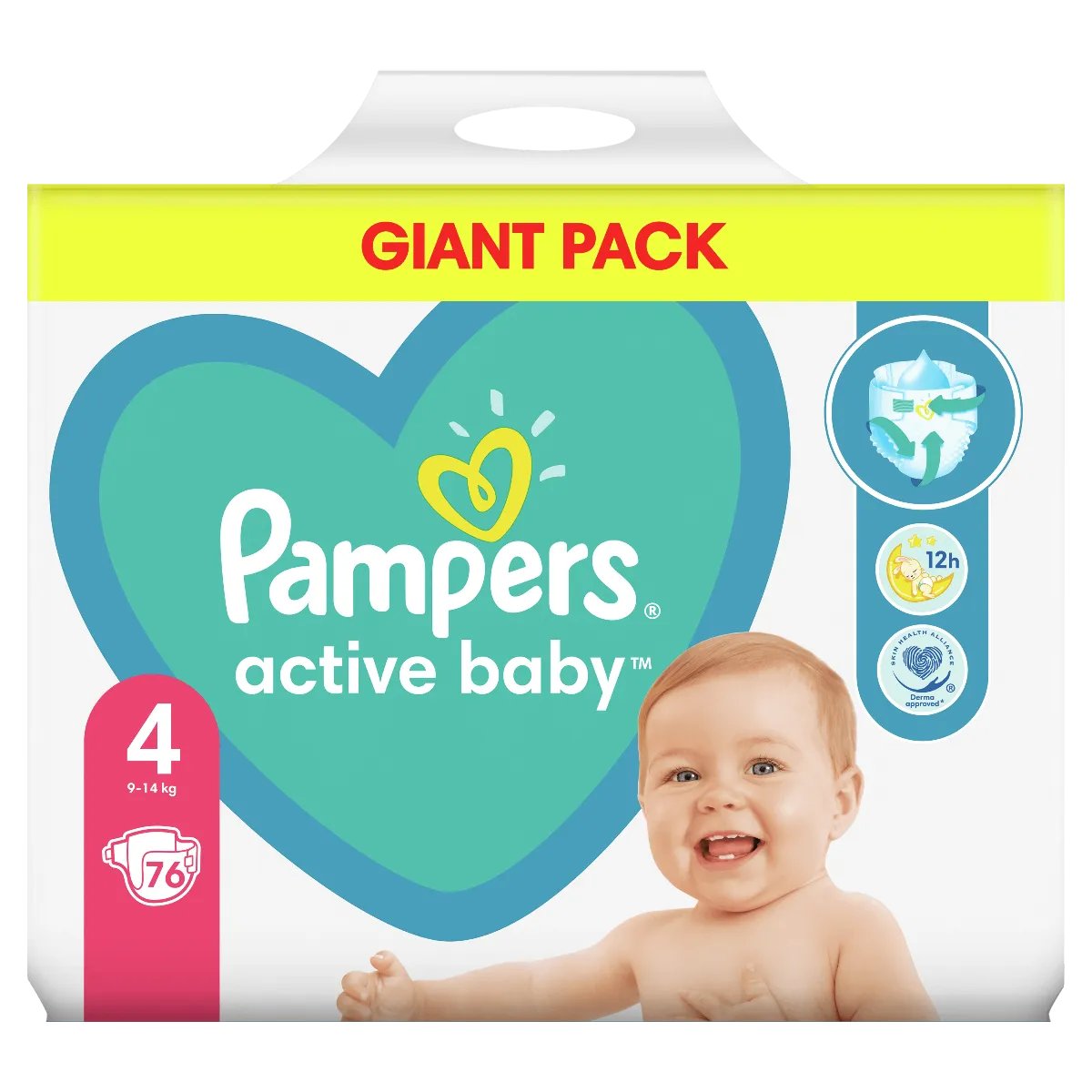 pampers 152 szt