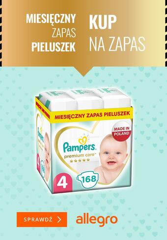 pampers sensitive pieluchy