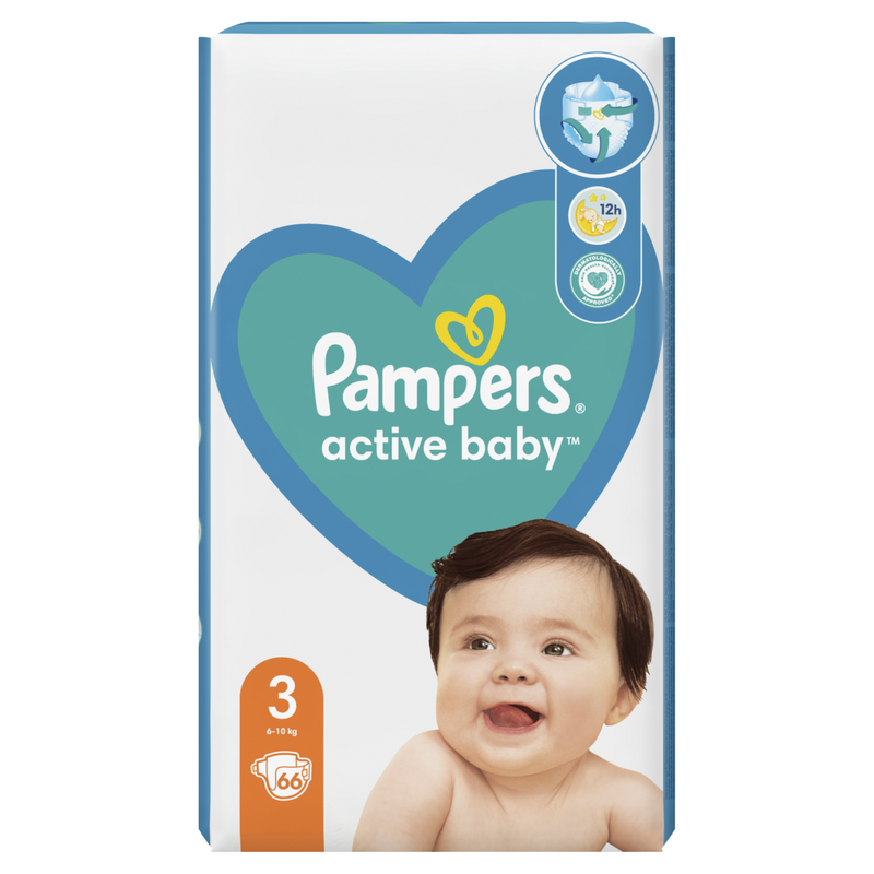 pieluszki pampers 168 szt