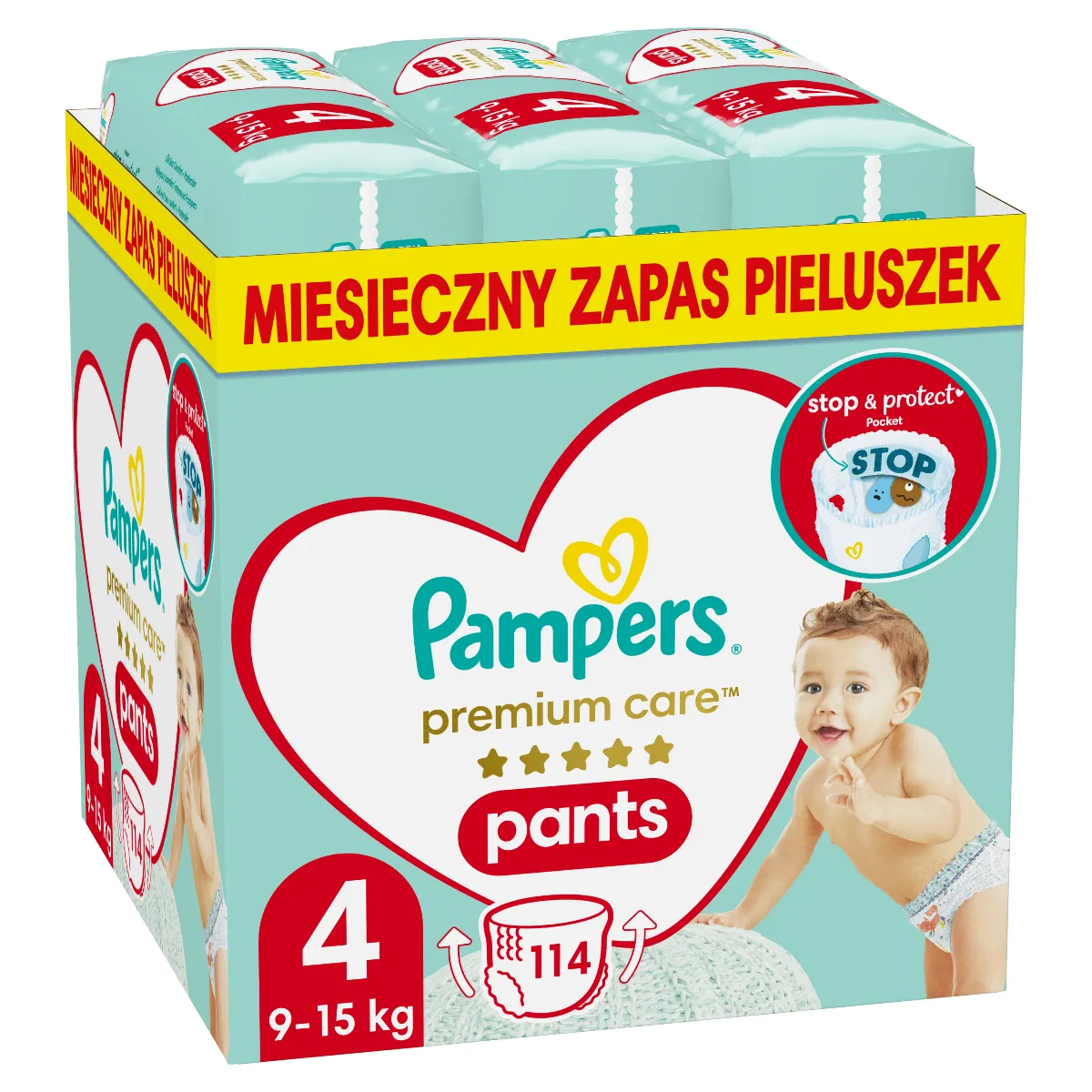 mega box pampers 4