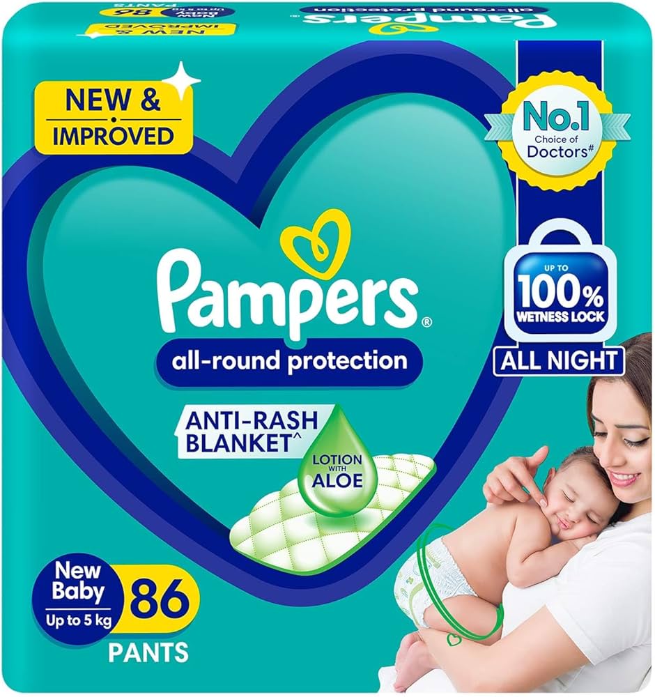 pampers 5 monthly pack