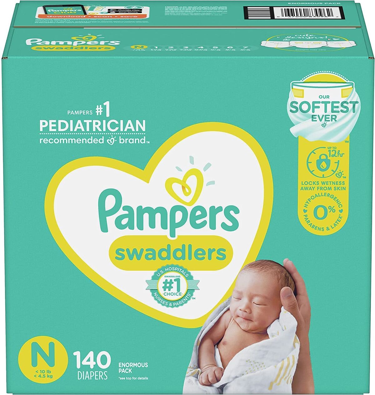 pampers premium care pieluchy 1 newborn 2 mini 222 szt