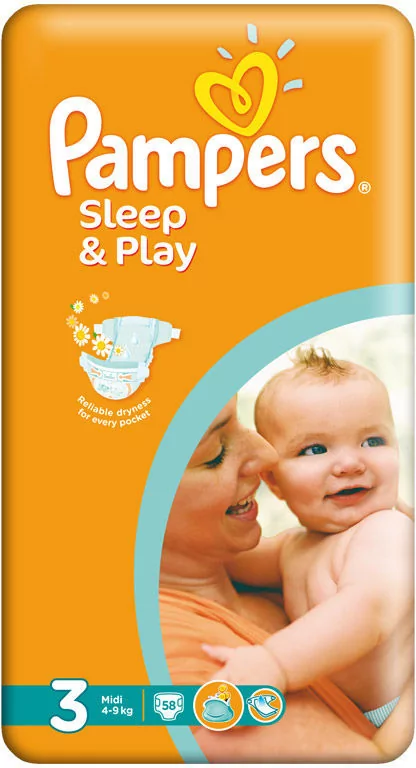 pampers sensitive pieluchy