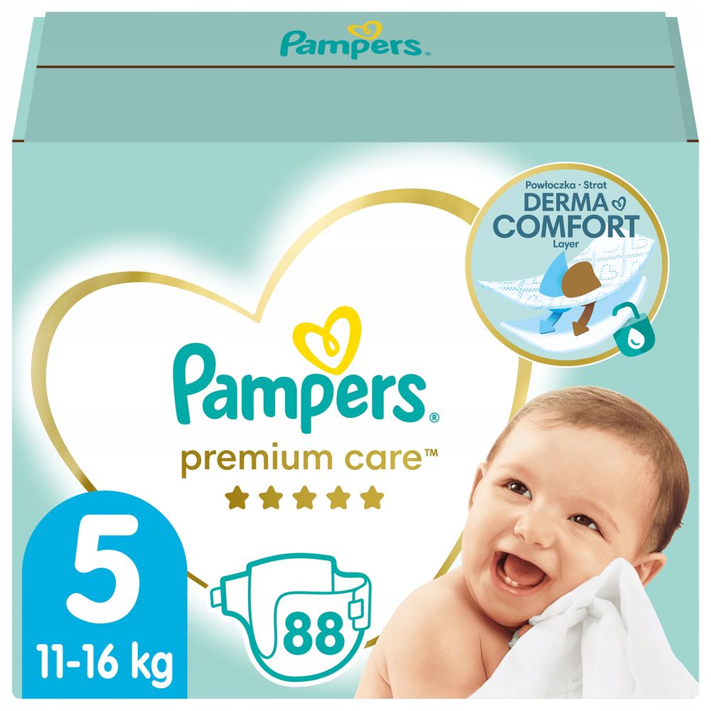 pieluchy pampers active baby premium care 4